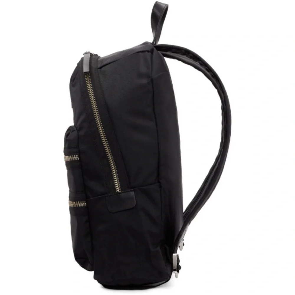 Marc Jacobs Black Biker Nylon Backpack